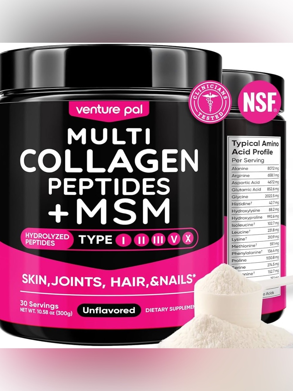 venture pal
MULTI
COLLAGEN PEPTIDES
+ MSM